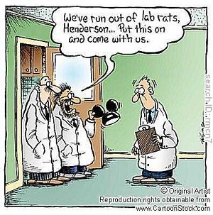 Lab Rat Cartoon